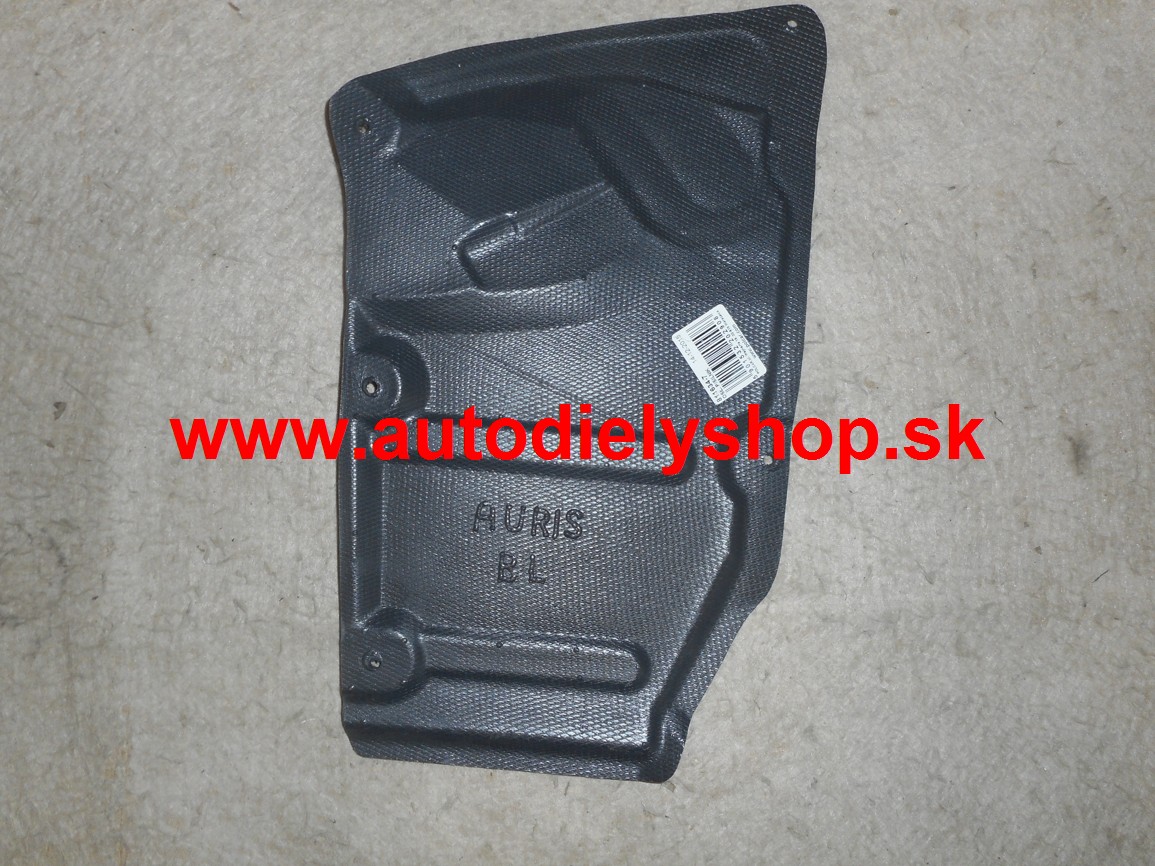 Toyota AURIS 10/2006-2010 kryt pod motor / Ľavý