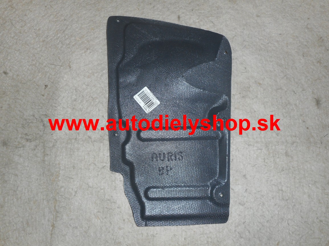 Toyota AURIS 10/2006-2010 kryt pod motor / Pravý
