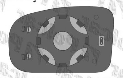 Toyota AURIS 10/2006-2010 sklo zrkadla Ľavé / asferické /
