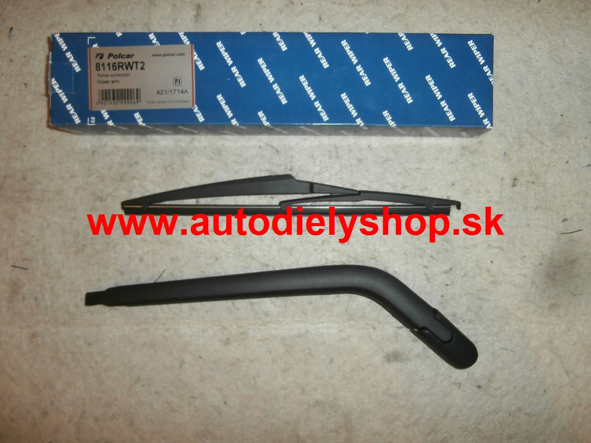 Toyota AURIS 03/2007-04/2010 zadné ramienko stierača Komplet