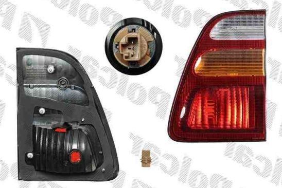 Toyota LANDCRUISER 100 98-11/07 zadné svetlo Ľavé / kufrové /