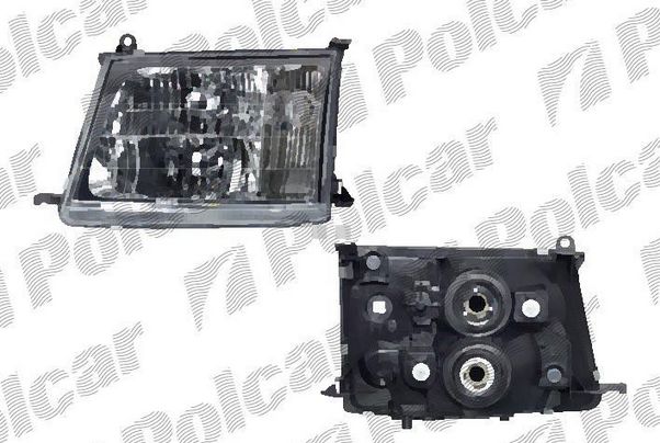 Toyota LANDCRUISER 100 98-11/07 predné svetlo Ľavé,manuálne