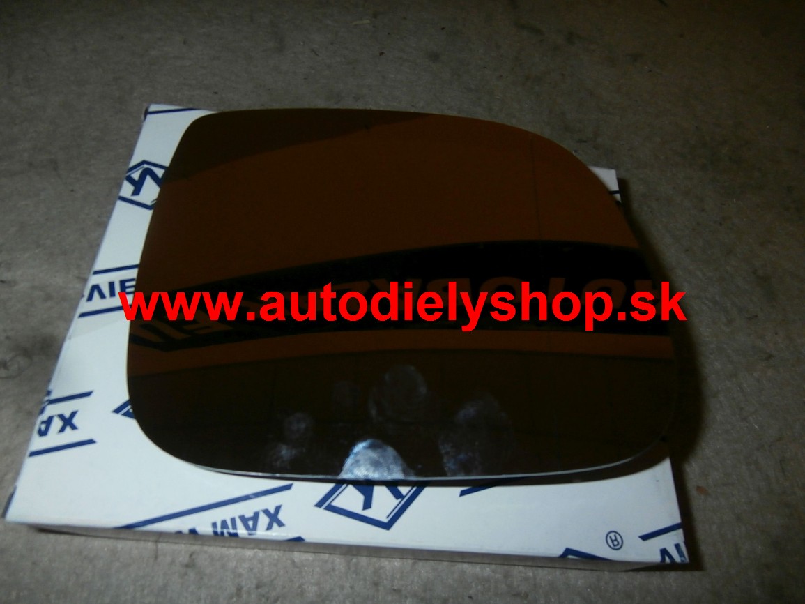 Audi Q5 09/2008- sklo spätného zrkadla Pravé /s držiakom/