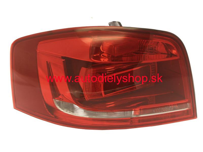 Audi A3 8/2008-2012 zadné svetlo ľavé 3dv / červené /