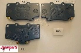 Toyota LANDCRUISER 90 96-02 predné platničky / JAPANPARTS