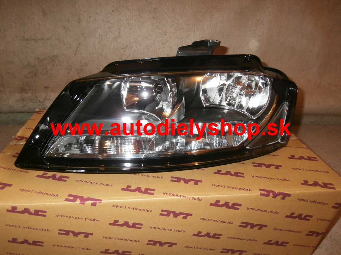 Audi A3 8/2008-2012 predné svetlo H7+H7 ľavé / TYC /
