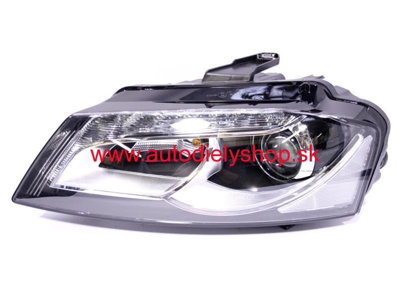 Audi A3 8/2008-2012 predné svetlo D3S+H7 ľavé / HELLA /xenon