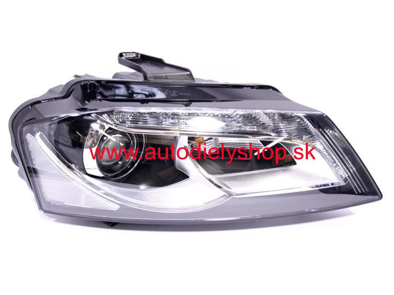 Audi A3 8/2008-2012 predné svetlo D3S+H7 Pravé / HELLA /xenon