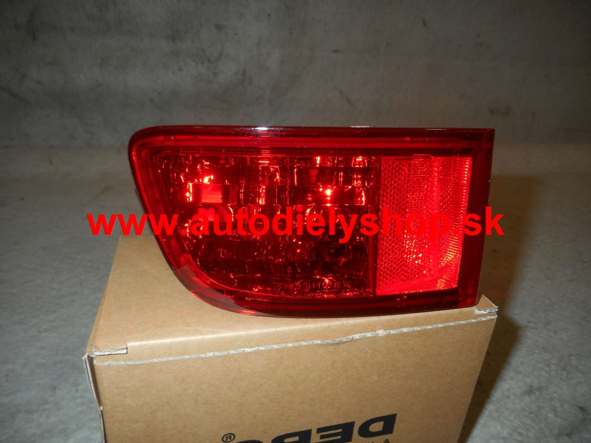 Toyota LANDCRUISER 120 02-10/09 zadné svetlo v nárazníku Ľavé
