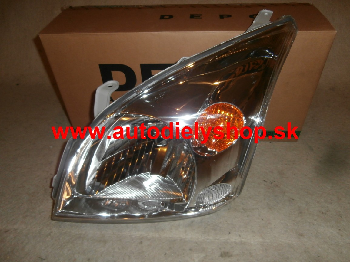 Toyota LANDCRUISER 120 02-10/09 svetlo Ľavé H4