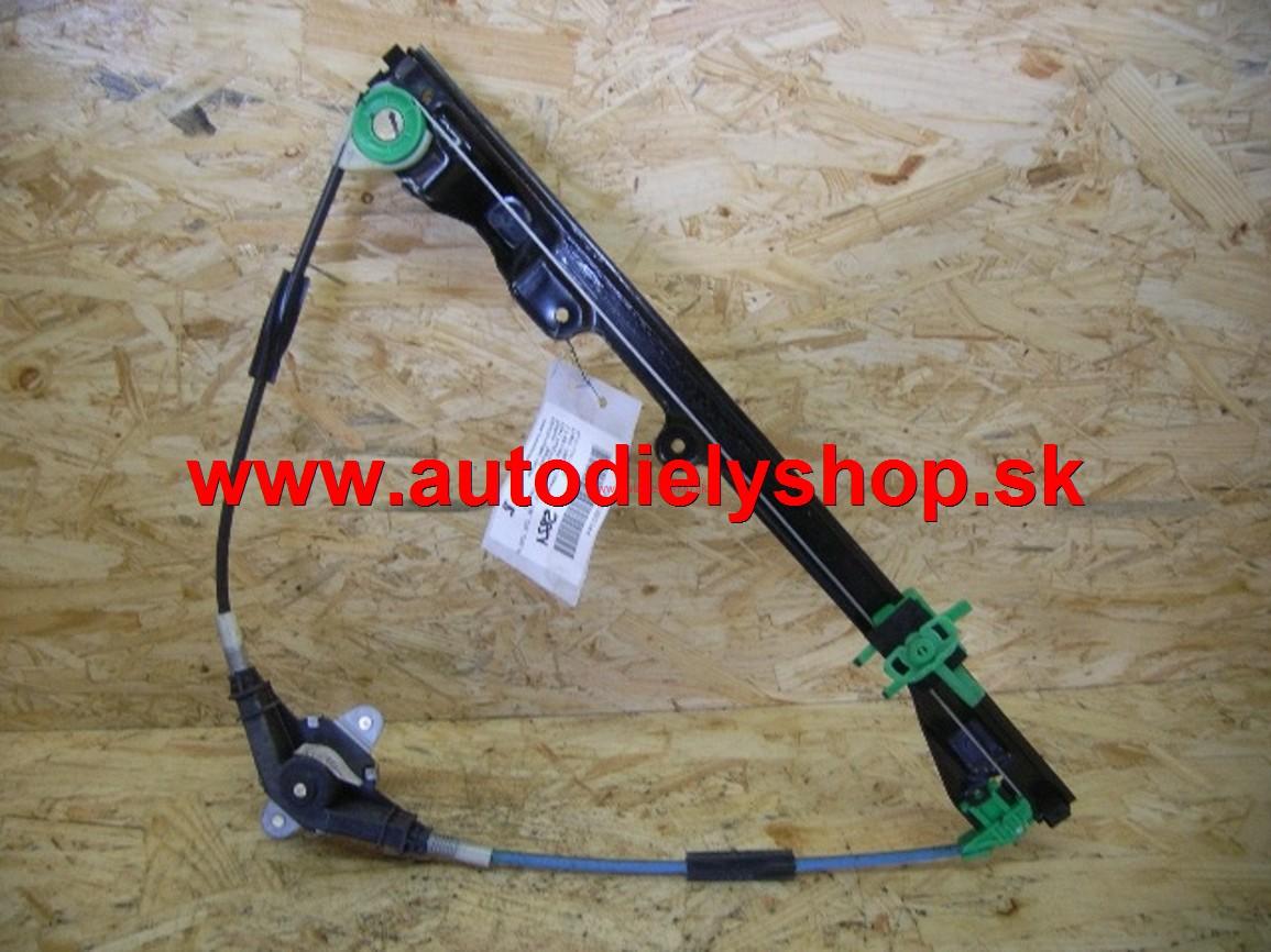  Fiat PUNTO 6/03- Man. sťahovací mechanizmus okna predný pravý, 5dv.