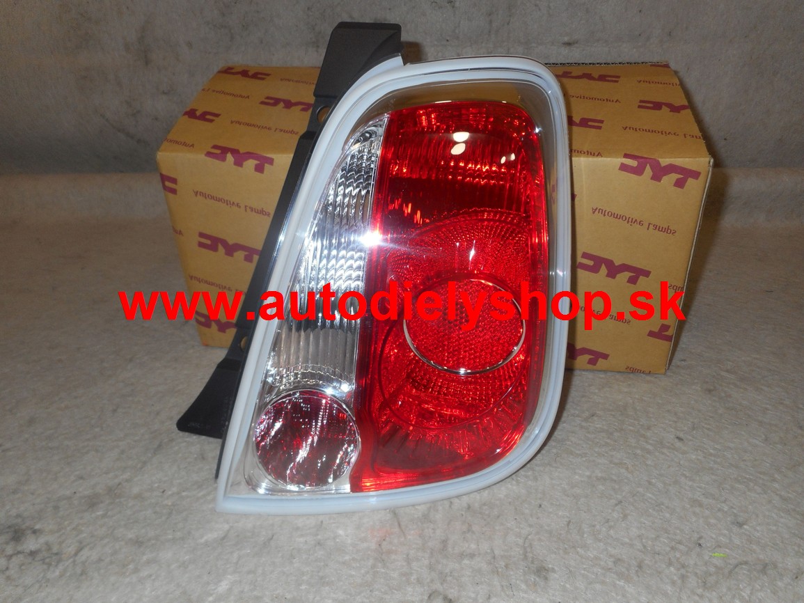 Fiat 500 7/2007- zadné svetlo Pravé / TYC /