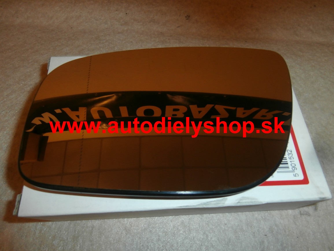 Mercedes W211 "E" 7/2006-3/2009 sklo spätného zrkadla Ľavé