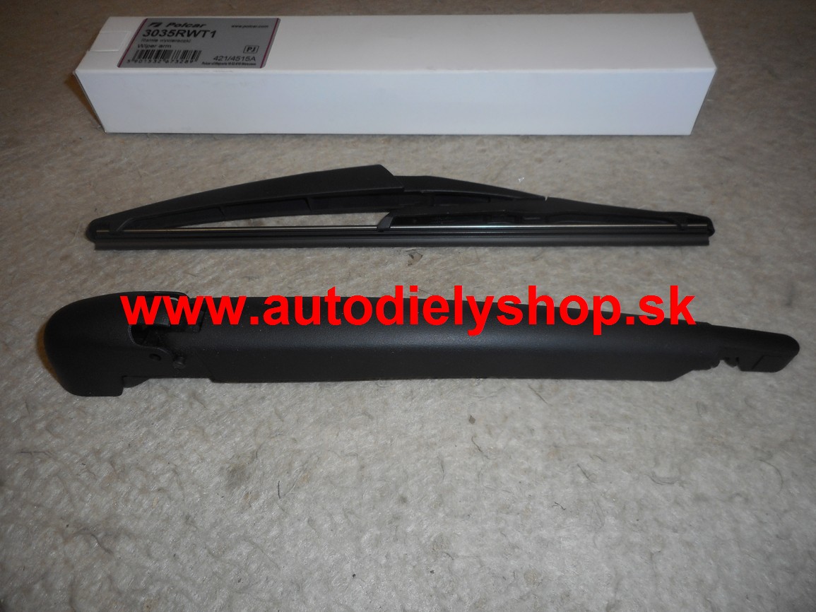 Fiat 500 7/2007- zadné ramienko stierača Komplet