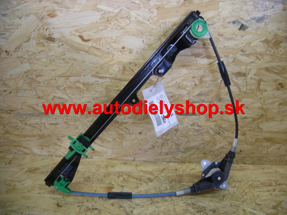 Fiat PUNTO 99-03 Man. sťahovací mechanizmus okna predný ľavý, 5dv.