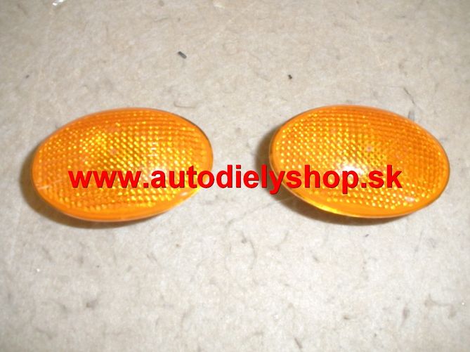 Ford TRANSIT 86-8/91 bočné smerovky oranžové Sada L+P
