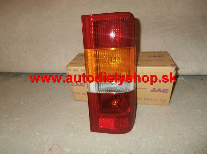 Ford TRANSIT 86-8/91 zadné svetlo Pravé s obímkou