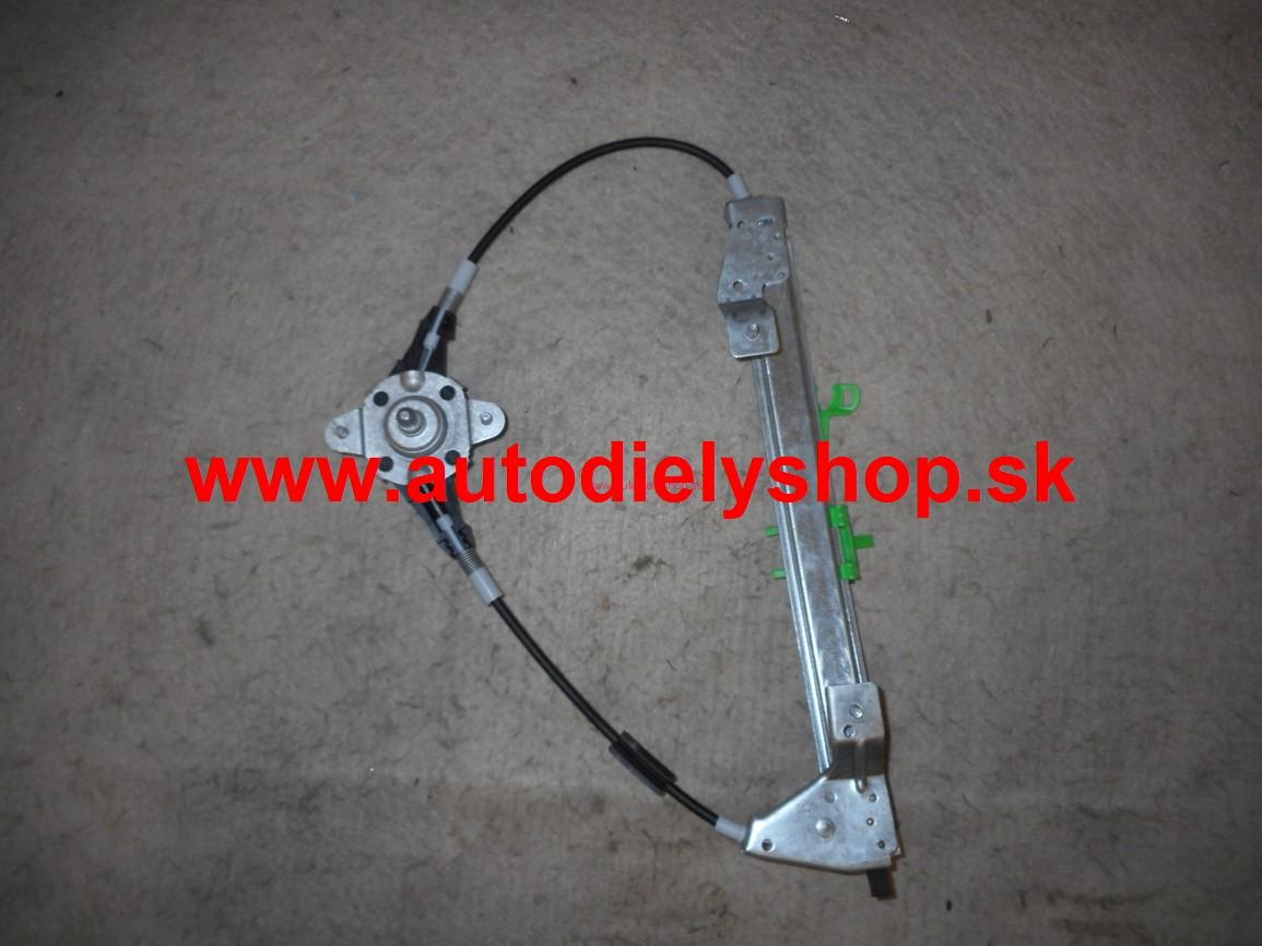 Fiat PUNTO 99-03 Man. sťahovací mechanizmus okna zadný ľavý, 5dv 