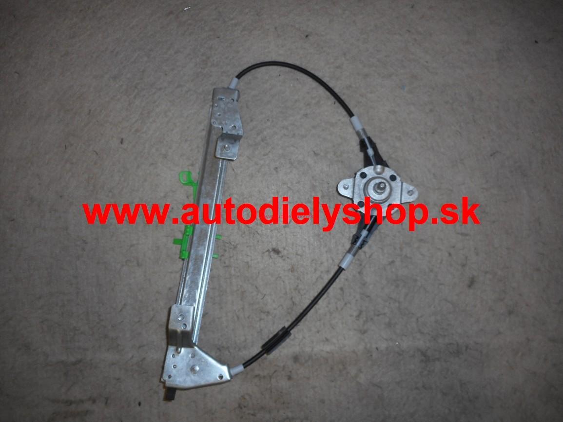 Fiat PUNTO 99-03 Man. sťahovací mechanizmus okna zadný pravý, 5dv. 