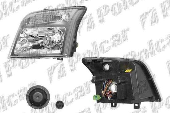 Ford TRANSIT CONNECT 10/02-4/09 predné svetlo Ľavé
