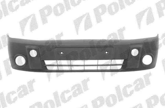 Ford TRANSIT CONNECT 10/02-4/09 predný nárazník / s otvormi