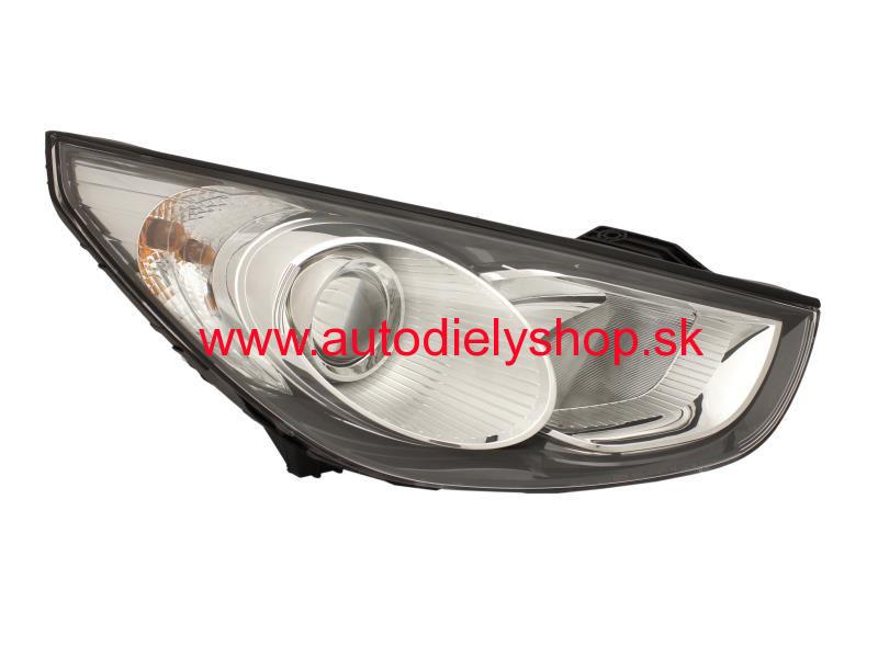 Hyundai ix35 4/2010- predné svetlo H7+H7 Pravé