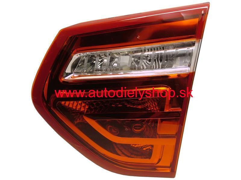 Citroen C4 PICASSO 10/2006-zadné svetlo Pravé,kufrové