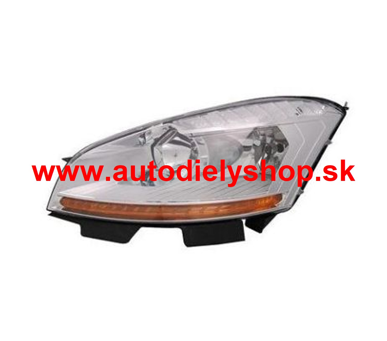 Citroen C4 PICASSO 10/2006- svetlo el.s motorčekom H1 + H7 ľavé /TYC/
