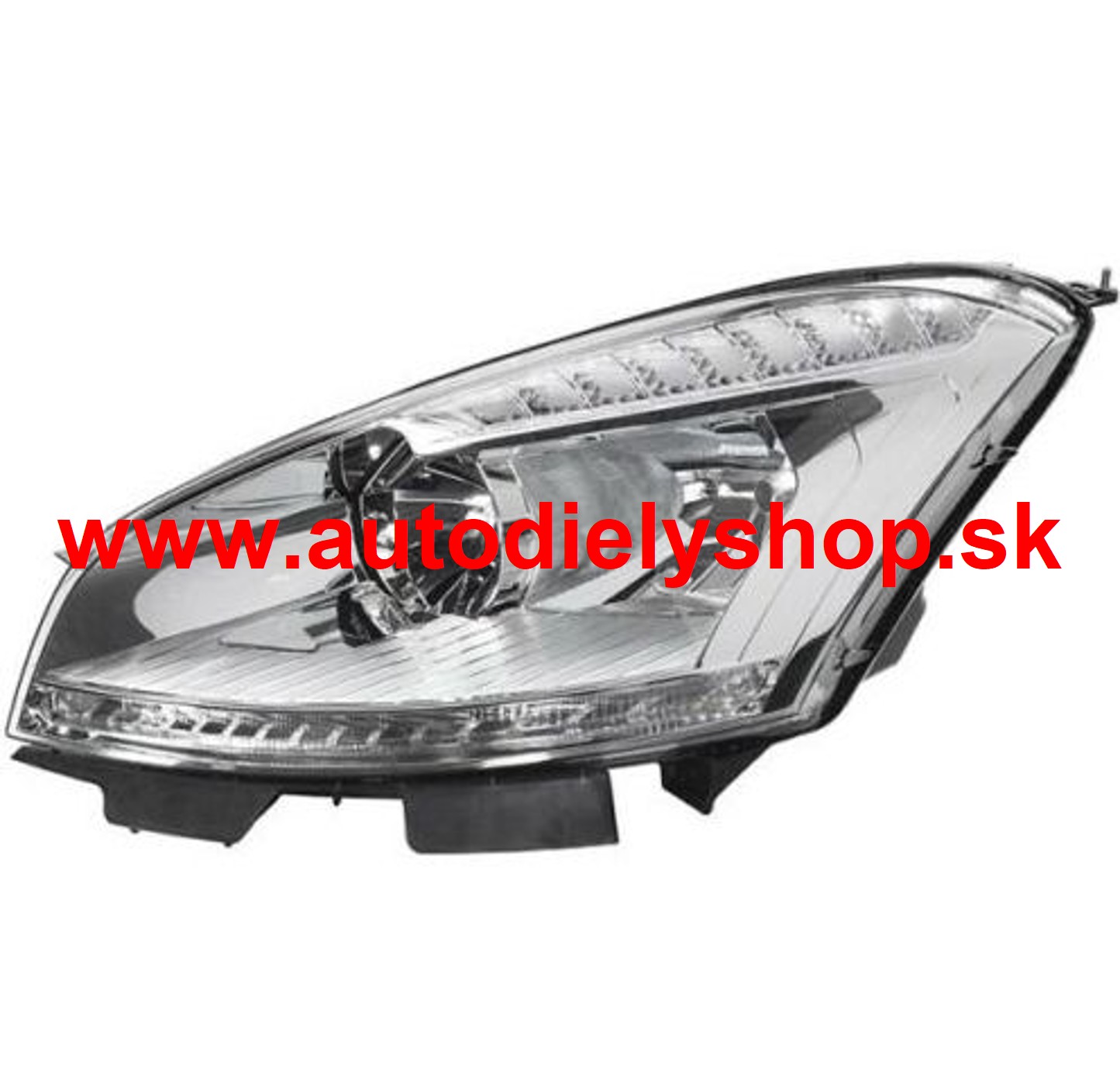 Citroen C4 PICASSO 10/2006- svetlo H1+H7 ľavé / TYC /biela smerovka