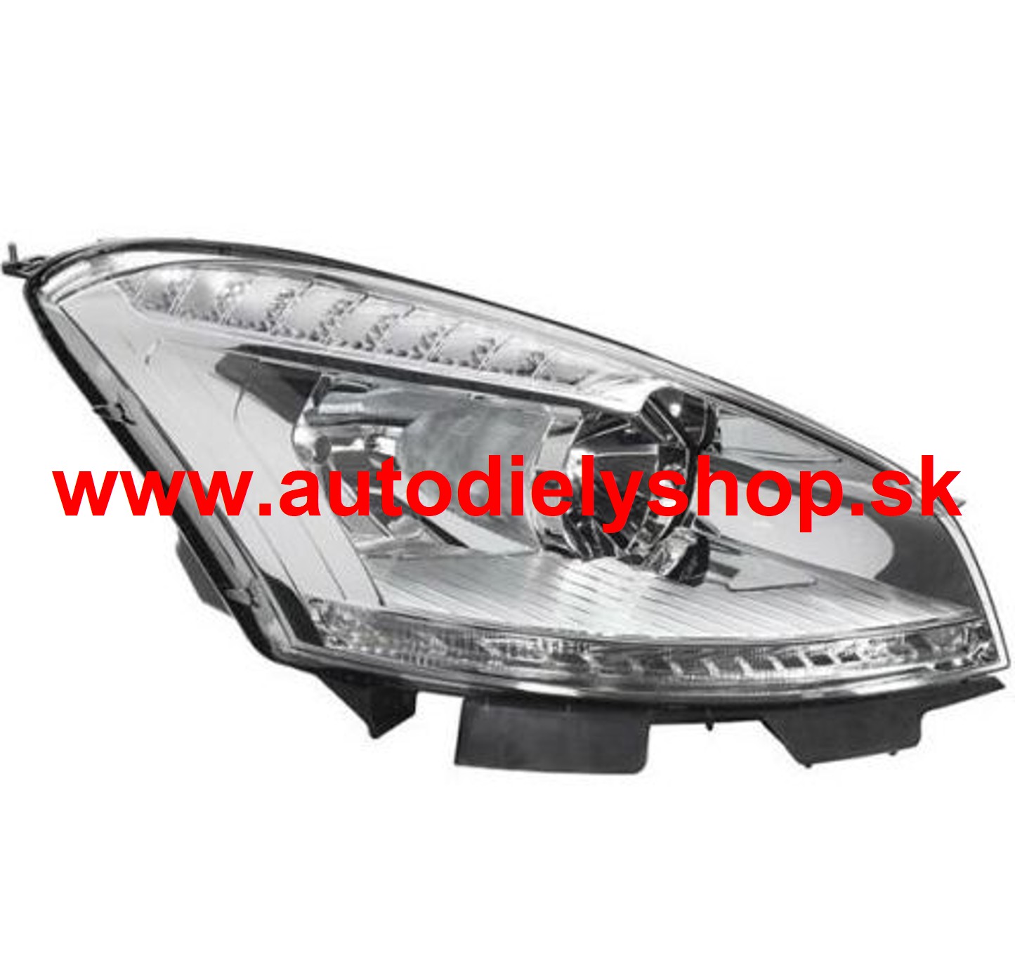 Citroen C4 PICASSO 10/2006-svetlo H1+H7 Pravé / TYC /biela smerovka