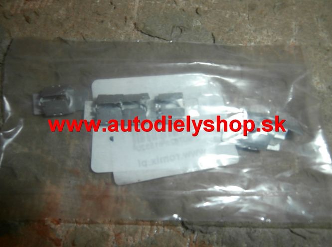 Citroen C4 PICASSO 10/2006- montážne spony krytov pod motor 5 ks