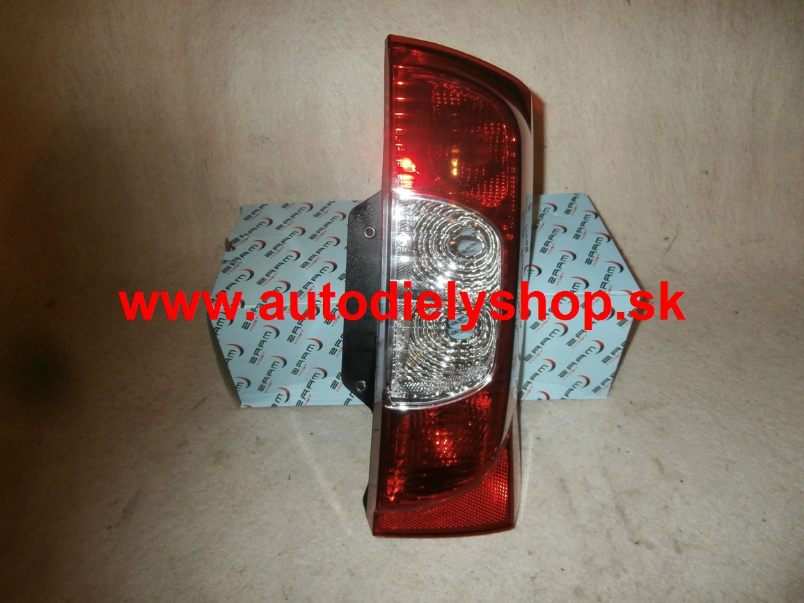 Peugeot BIPPER 2/2008- zadné svetlo na 1 krídlo Pravé