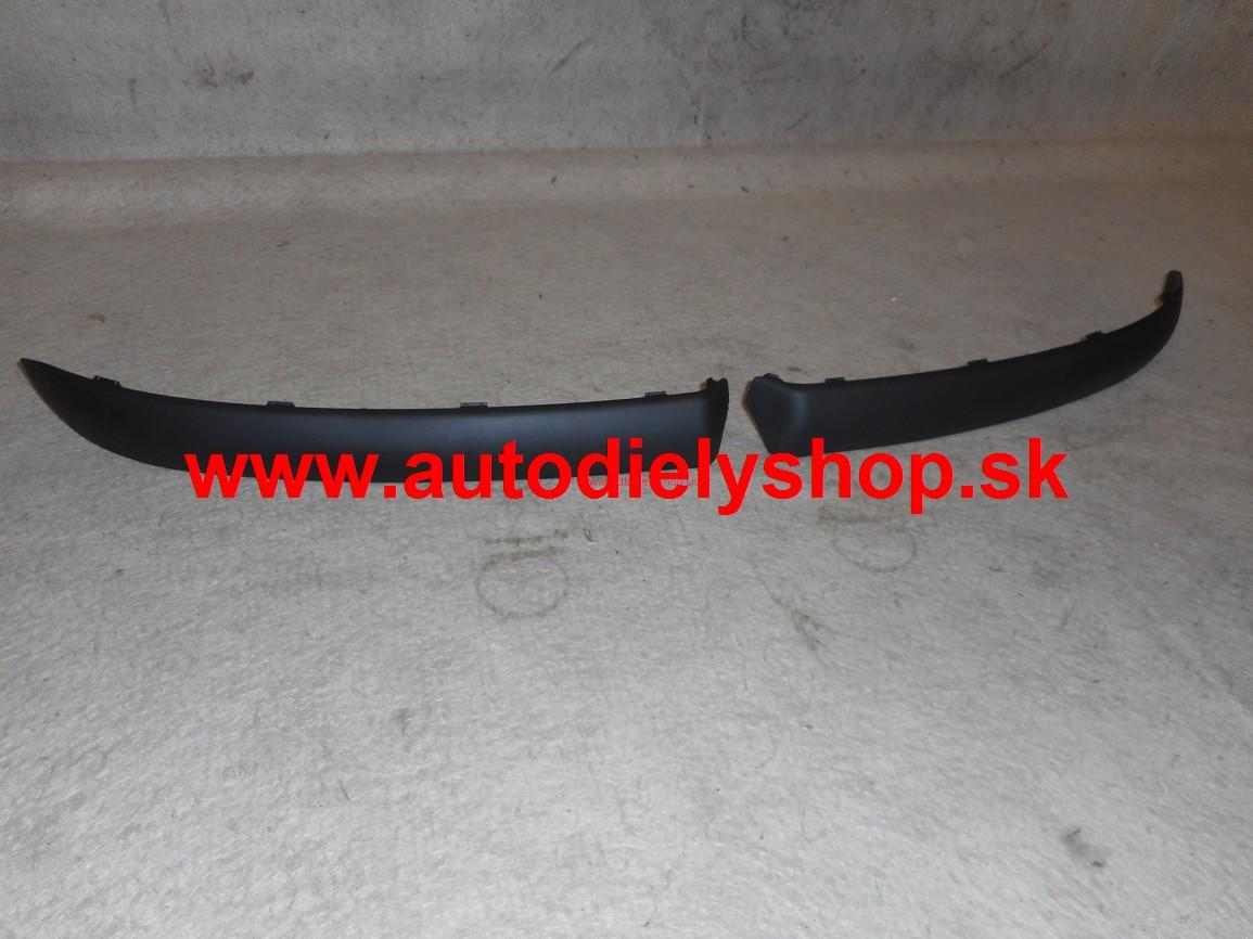 Fiat Punto 99-03 lišty do predného nárazníku sada, 5dvere 