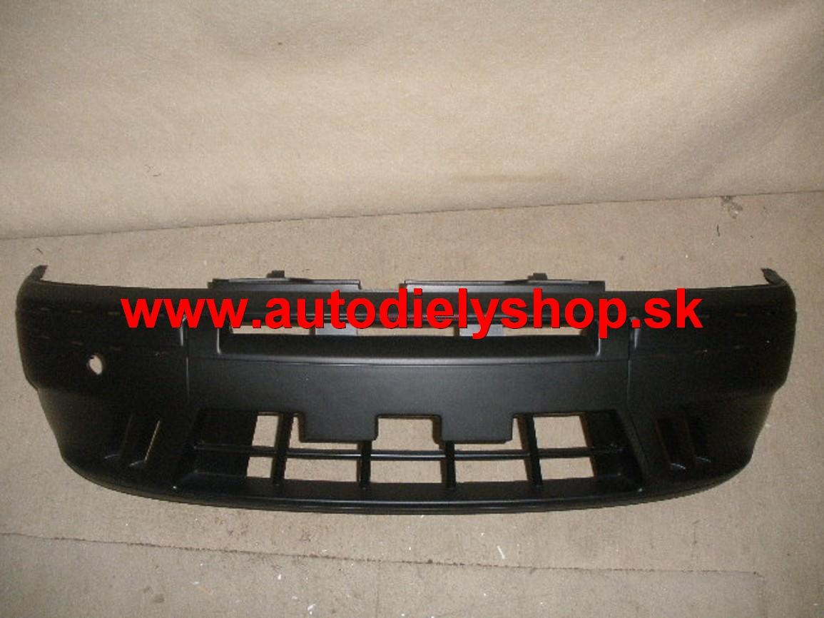 Fiat Punto 99-03 predný nárazník na 3dverové, čierny 