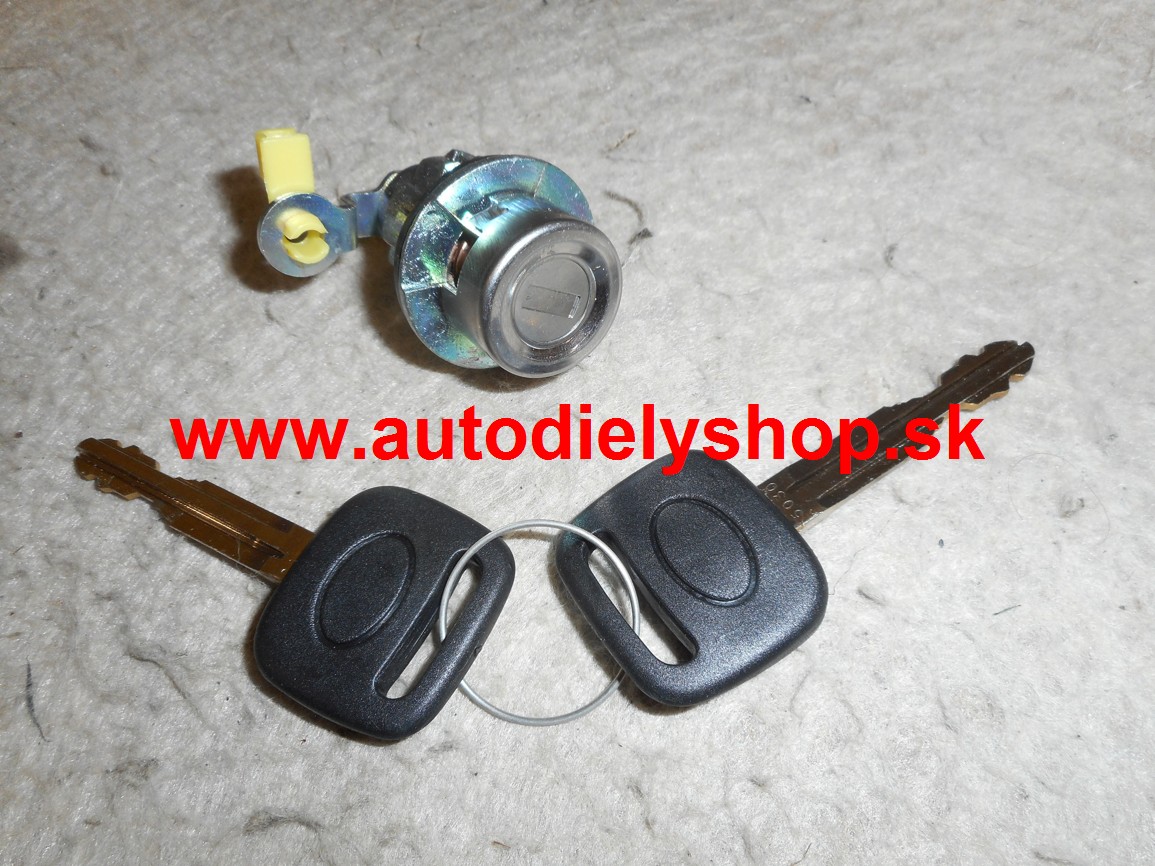 Toyota COROLLA 7/97-1/00 vložka zámky kufra + 2 x klúč,SDN