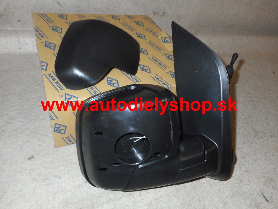 Peugeot BIPPER 2/2008- mech.spätné Pravé,čierne