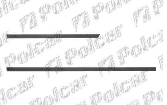 VW Bora 9/98- bočné lišty ľavé
