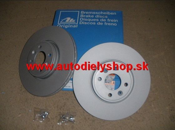 VW BORA 9/98-  zadné kotúče 230mm Sada / ATE /