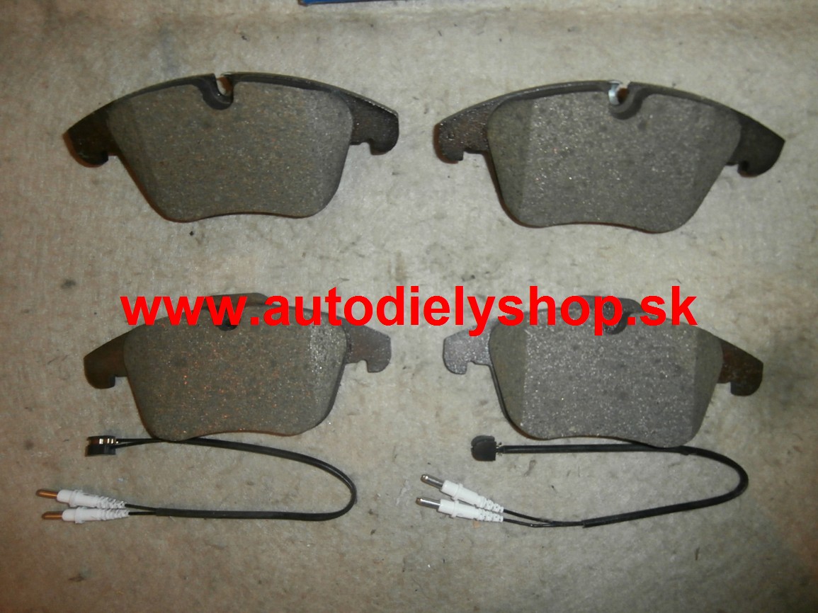 Citroen C5 1/2008- predné  brzdové platničky 