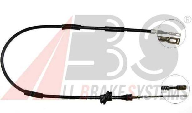 Audi 80 9/86-9/91 lanko ručnej brzdy L+P