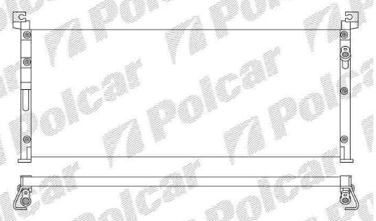 Toyota RAV 4 94-6/00 chladič klimi 2,0i 16V