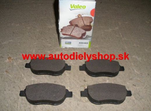 VW CRAFTER 4/2006- zadné platničky VALEO