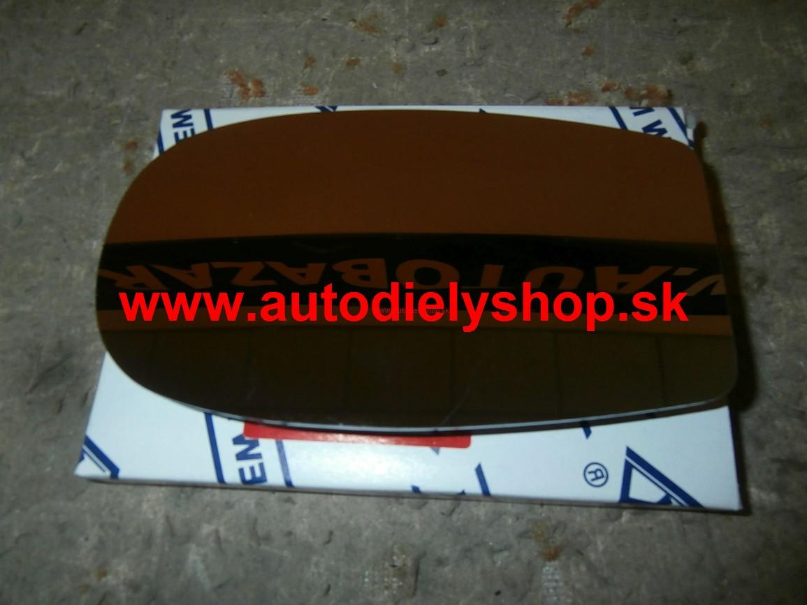 Fiat Punto 9/99-6/03 sklo zrkadla ľavé,vyhrievané 