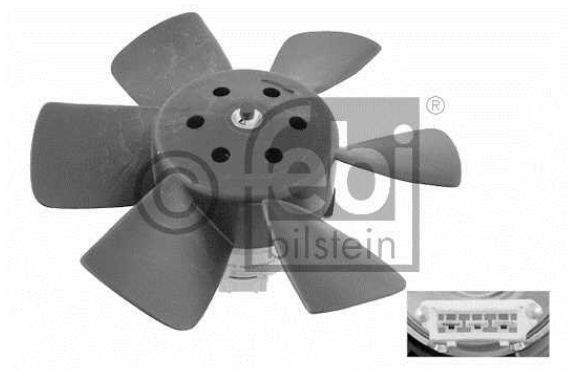 Audi 80 9/86-9/91 ventilátor chladenia motora
