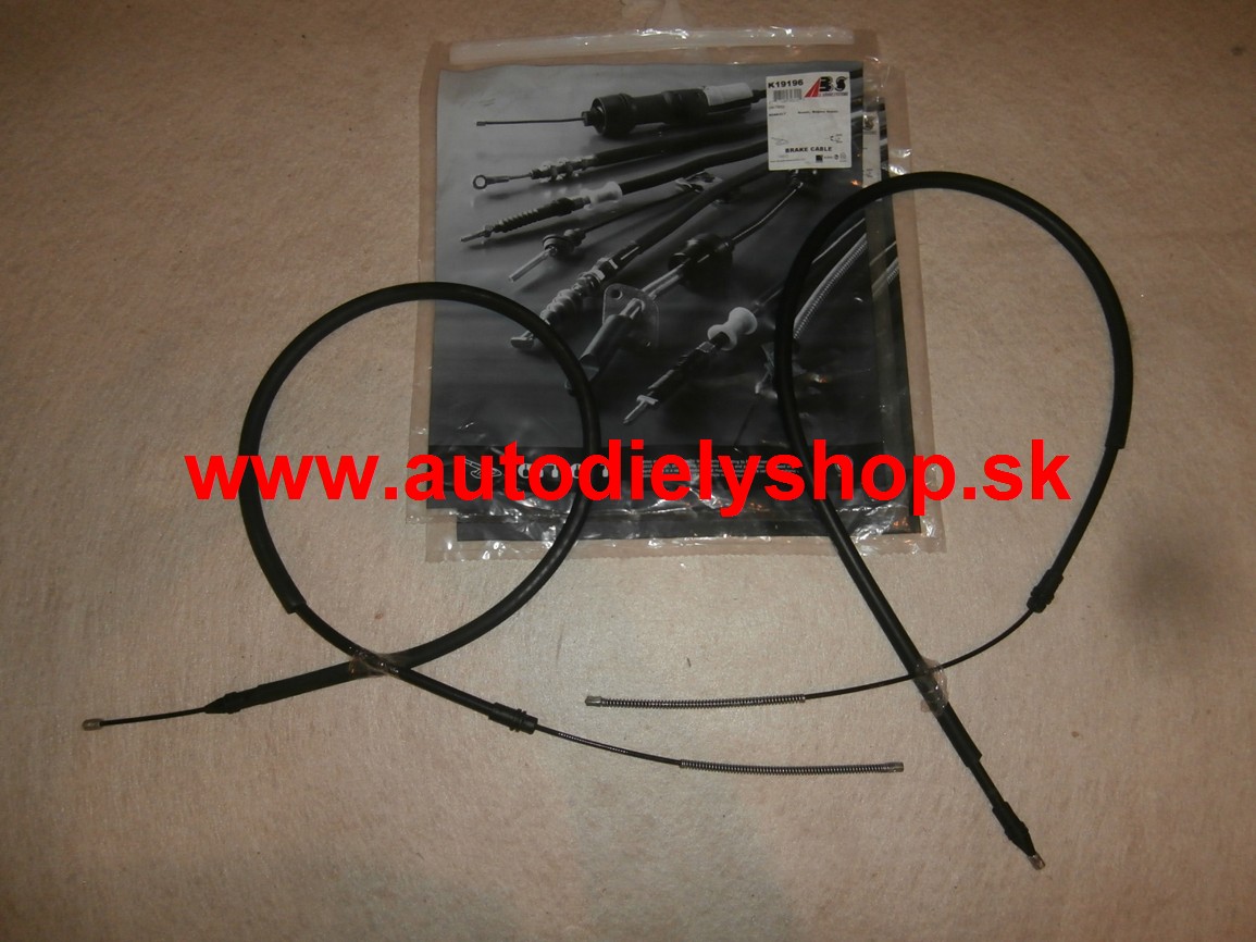 Renault Scenic 1/96-8/99 Lanka ručnej brzdy sada