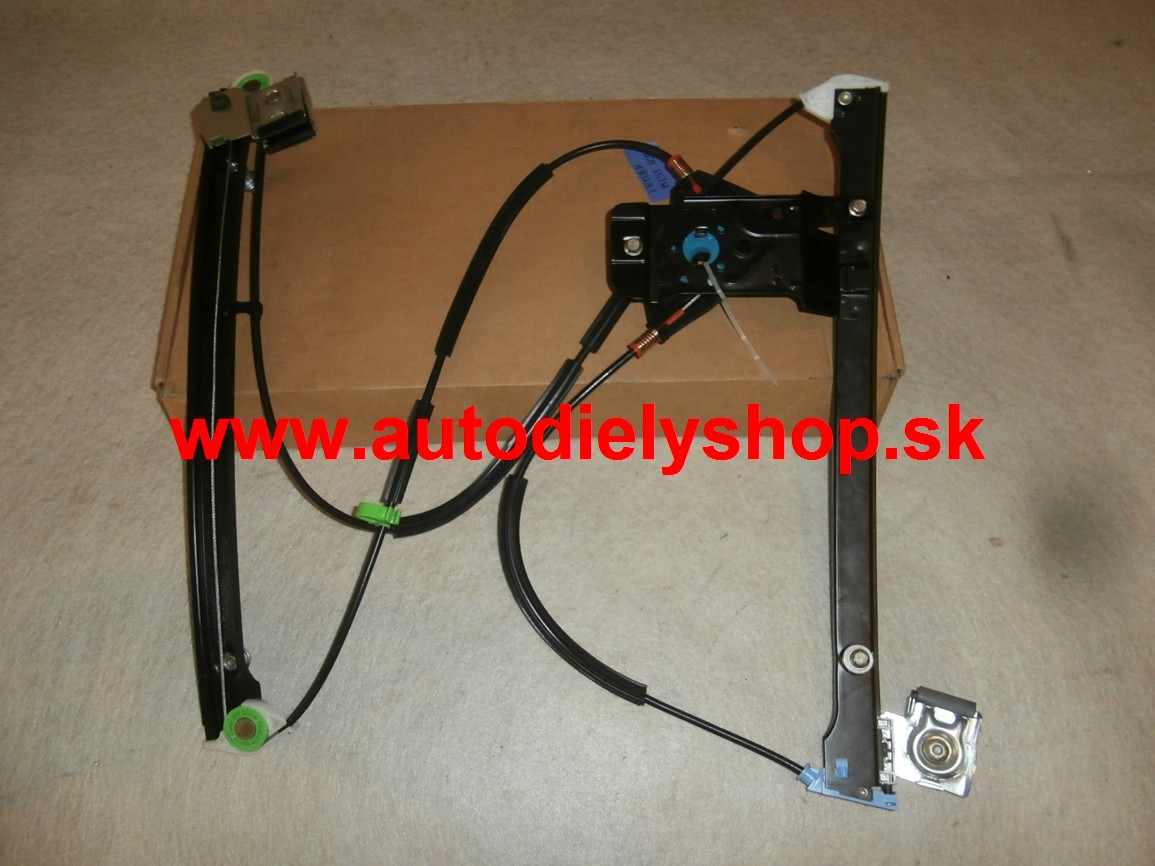 VW POLO 10/94-9/99 el.stahovací mechanizmus  okna bez motorčeka ľavý,2dver