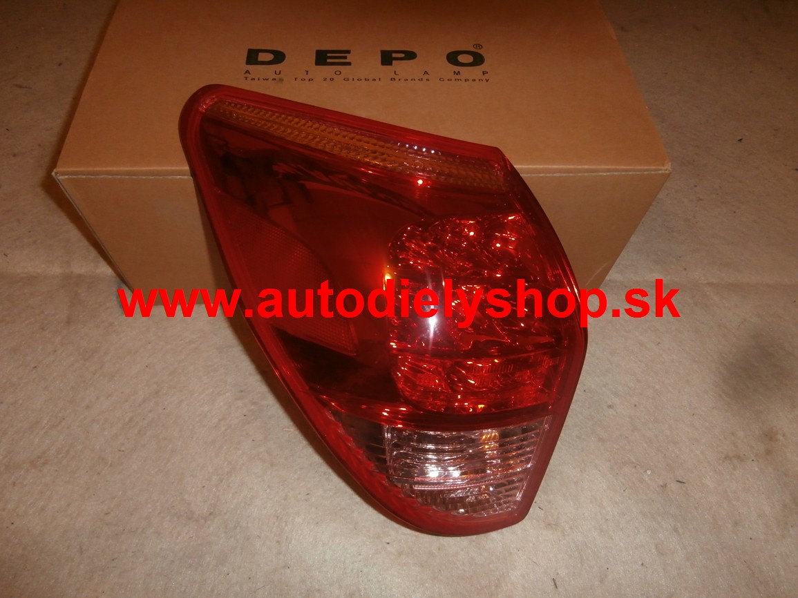 Toyota RAV 4 11/05- zadné svetlo Lavé,LED