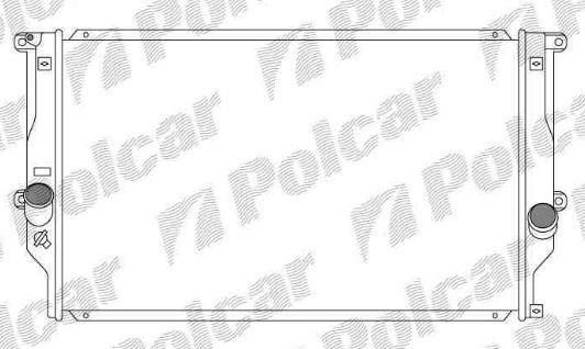 Toyota RAV 4 11/05-2/09 chladič vody 2,2D4-D