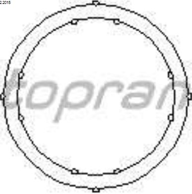 Audi 80 10/91-11/94 tesnenie príruby chladenia