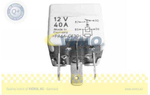 Audi 80 10/91-11/94 relé dobehu ventilátora chladenia